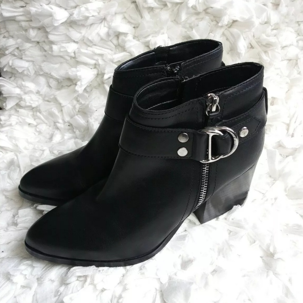 Marc Fisher Genuine Leather Booties